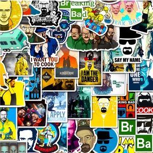 Breaking Bad Stickers 50 pc